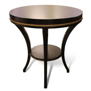 York Round Lamp Table