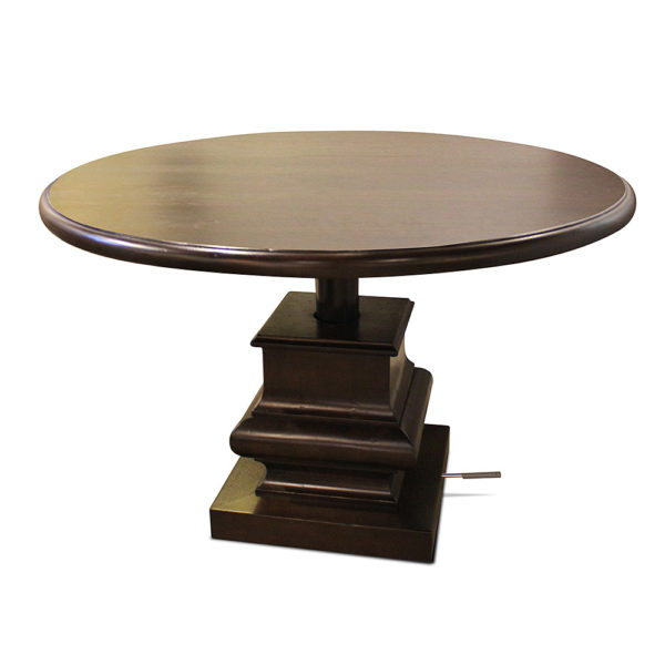 Hi-Lo 36” Round Pedestal Table