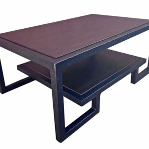 Framed Cocktail Table with Shelf