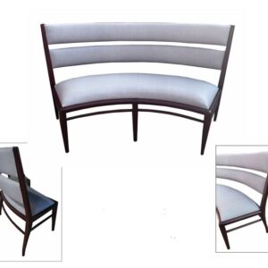 Curved Banquette Bench